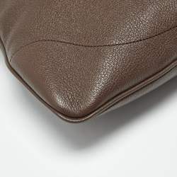 Pre Owned Gucci Brown Leather Medium Aphrodite Hobo