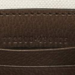 Pre Owned Gucci Brown/Beige GG Supreme Canvas Super Mini Ophidia Hobo