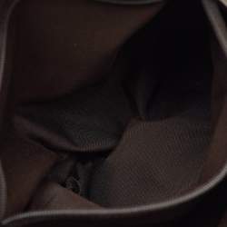 Pre Owned Gucci Off White Guccissima Leather Bamboo D Ring Hobo