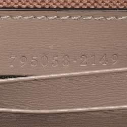 Pre Owned Gucci Taupe GG Shadow Supreme Canvas Mini Crossbody Bag