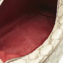 Pre Owned Gucci Beige/Brown GG Supreme Canvas Soft Trunk Messenger Bag