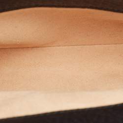 Pre Owned حقيبة كتف غوتشي أوفيديا جلد أسود صغيرة برباط GG ويب