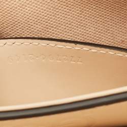 Pre Owned Gucci Beige Jumbo GG Leather Super Mini Shoulder Bag