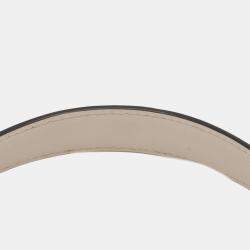 Pre Owned حقيبة غوتشي متوسطة مقبض علوي سيلفي جلد أبيض مطرزة زهور