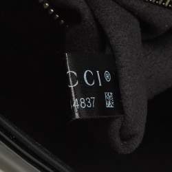 Pre Owned حقيبة كتف غوتشي جي جي مارمونت جلد ماتيلس أوف وايت صغيرة