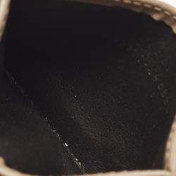 Pre Owned حامل بطاقات جلد ماتيلاسيه بيج غوتشي جي جي مارمونت