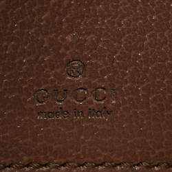 مملوكة مسبقًا حقيبة هوبو غوتشي أوفيديا صغيرة جدًا كانفاس جي جي بني/بيج