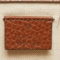 مملوكة مسبقًا Gucci Dionysus Small Blue/Brown GG Denim and Leather Shoulder Bag