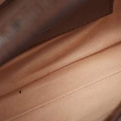 مملوكة مسبقًا Gucci Jackie 1961 Mini Beige/Brown GG Supreme Canvas and Leather Shoulder Bag