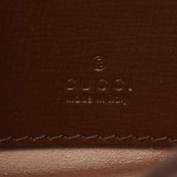 مملوكة مسبقًا Gucci Jackie 1961 Mini Beige/Brown GG Supreme Canvas and Leather Shoulder Bag