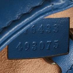 Pre Owned حقيبة كتف غوتشي آرْيا ميني سوبر جي جي مارمونت جلد ماتِيلاسِّي بيج