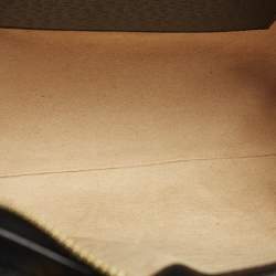 Pre Owned Gucci Ophidia Web Small Black Leather Tote