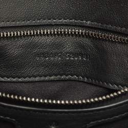 مملوكة مسبقًا حقيبة كتف غوتشي مارمونت جلد ماتلاس  أسود صغير