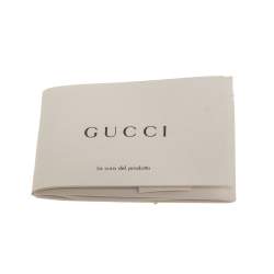 مملوكة مسبقًا Gucci Ivory Floral Embroidered Leather Small Web Chain Sylvie Shoulder Bag
