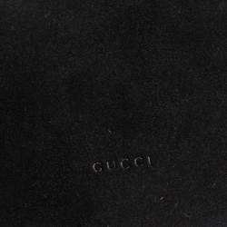 Pre Owned Gucci Black Suede Dionysus Wallet On Chain           