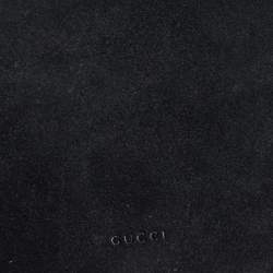 Pre Owned Gucci Black Suede Dionysus Wallet On Chain           