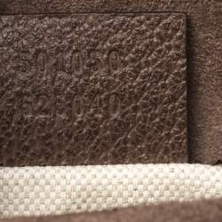 Gucci Brown Suede and Leather Web Neo Crossbody Bag