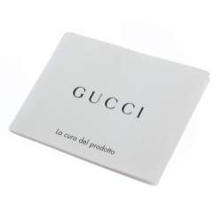 مملوكة مسبقًا Gucci Off White Printed Leather Zip Around Wallet