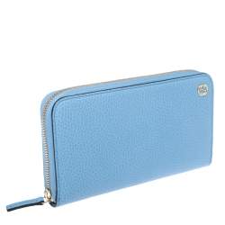 Pre Owned محفظة غوتشي جلد  جي جي بنية داكنة بسحاب ملتف مارمونت 