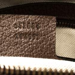 Pre Owned Gucci Beige GG Supreme Canvas and Leather Disney Three Little Pigs Ophidia Backpack