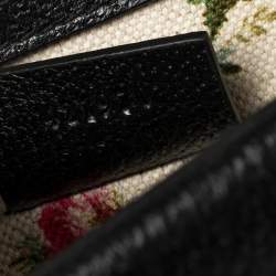 مملوكة مسبقًا Gucci Black Leather Mini Web Dionysus Shoulder Bag