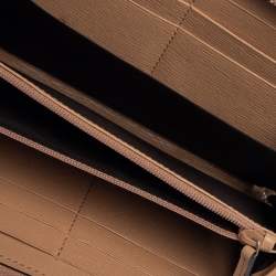 مملوكة مسبقًا Gucci Multicolor Shanghai Blooms Print Leather Zip Around Wallet