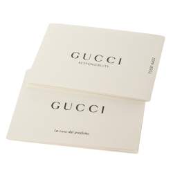 Pre Owned Gucci Brown Coated Canvas And Leather "Three little Pigs" Ophidia Backpack