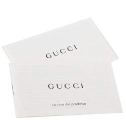 Pre Owned Gucci Silver Diagonal Sequins And Leather Mini GG Marmont Shoulder Bag