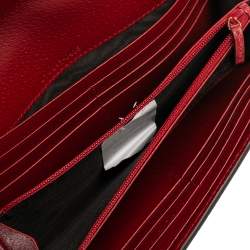 Pre Owned Gucci Multicolor GG Supreme Tian Continental Flap Wallet