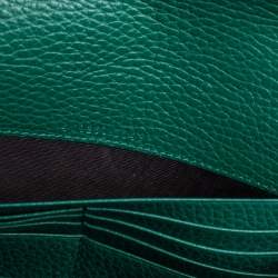 Gucci Green Leather Dionysus Wallet On Chain