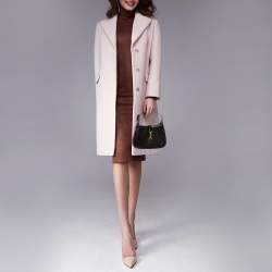 مملوكة مسبقًا حقيبة كتف غوتشي ميني جاكي 1961 جلد أسود