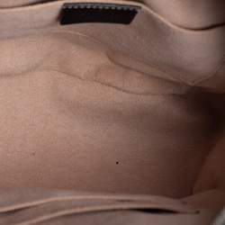 Pre Owned Gucci Black Quilted Leather GG Marmont Backpack