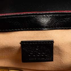 مملوكة مسبقًا حقيبة كروس غوتشي جلد ماتيلاس ثلاثي اللون سوبر ميني جي جي مارمونت تورشون