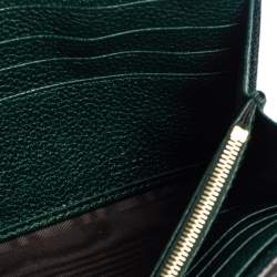 Gucci Green Leather Zumi Wallet