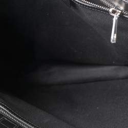 Pre Owned Gucci Grey/Black GG Supreme Canvas Tiger Printed Tote