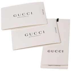 Pre Owned Gucci Grey/Black GG Supreme Canvas Tiger Printed Tote