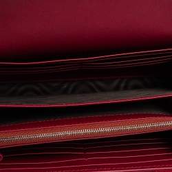 مملوكة مسبقًا Gucci Red GG Velvet Mini Dionysus Wallet On Chain