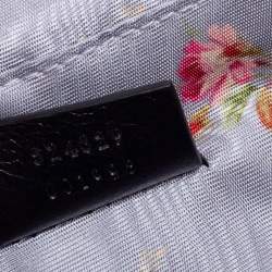 مملوكة مسبقًا حقيبة كتف غوتشي لينيا كيستينو جلد لامع أحمر لامع/أخضر