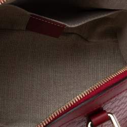 مملوكة مسبقًا حقيبة ميني دوم غوتشي  جلد ميكروغوتشيسيما أحمر