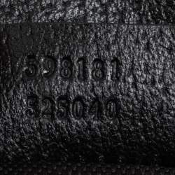 Pre Owned Gucci Beige/Black GG Wool And Leather Belt Bag