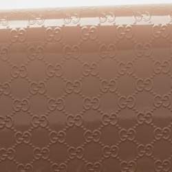 مملوكة مسبقًا محفظة كونتيننتال غوتشي جلد ميكروغوتشيسيما بيج