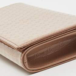 مملوكة مسبقًا محفظة كونتيننتال غوتشي جلد ميكروغوتشيسيما بيج