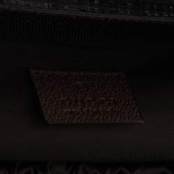 Pre Owned Gucci Beige/Brown GG Supreme Canvas And Leather Ophidia Cosmetic Bag