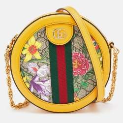 Gucci Flora Ophidia Mini GG Round Shoulder Bag