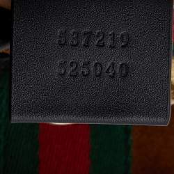 Gucci Brown/Black Suede and Patent Leather Large Rajah Tote