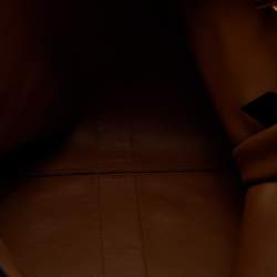 Gucci Brown/Black Suede and Patent Leather Large Rajah Tote