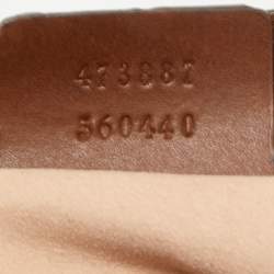 Gucci Brown/Beige GG Supreme Canvas Small Tote