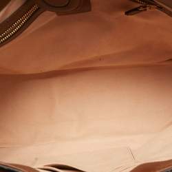Gucci Brown/Beige GG Supreme Canvas Small Tote