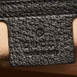 Gucci Black Leather Medium Ophidia GG Shoulder Bag