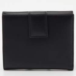 Gucci Black Leather Trifold Wallet